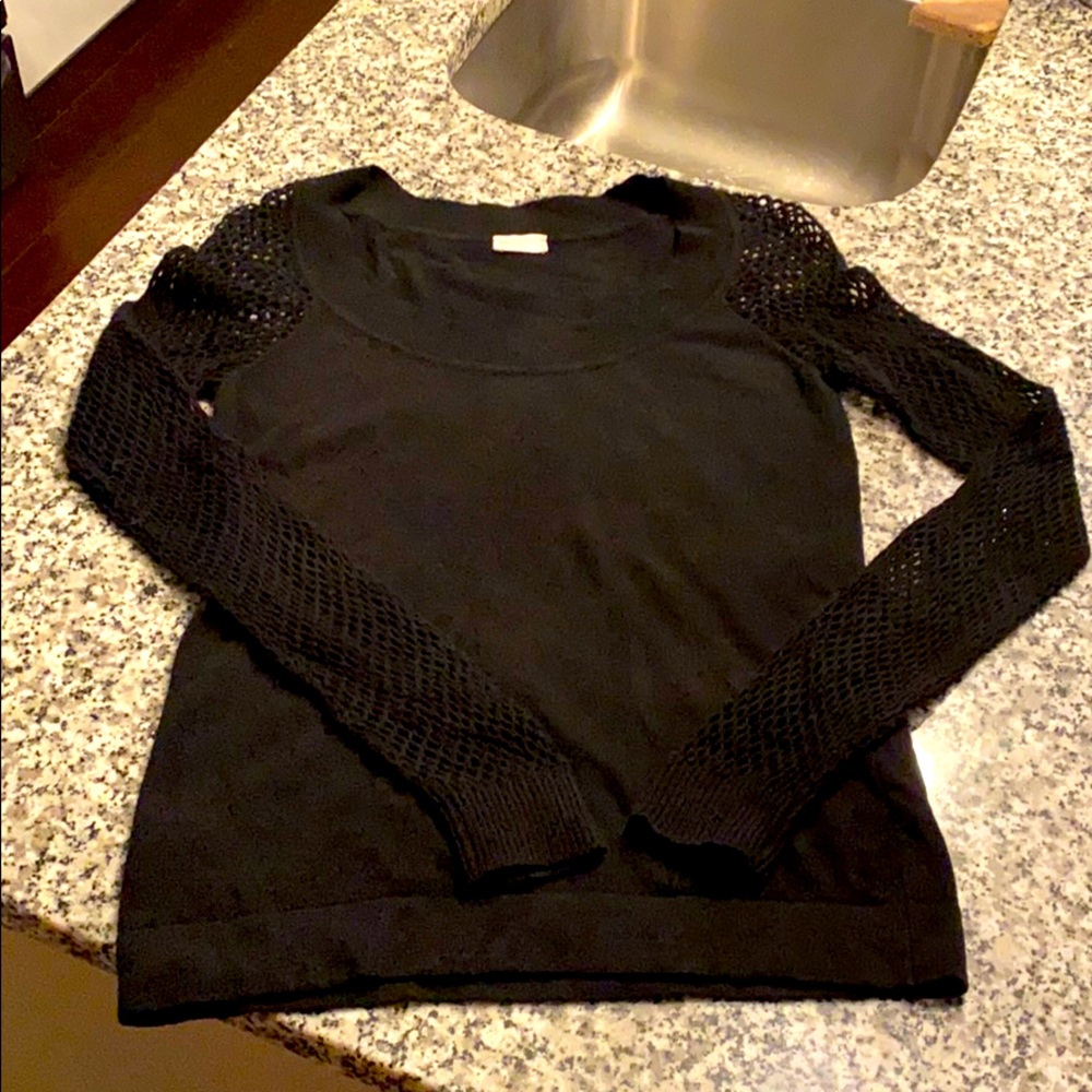 Valentino Black Sweater Size Small Made in Italy